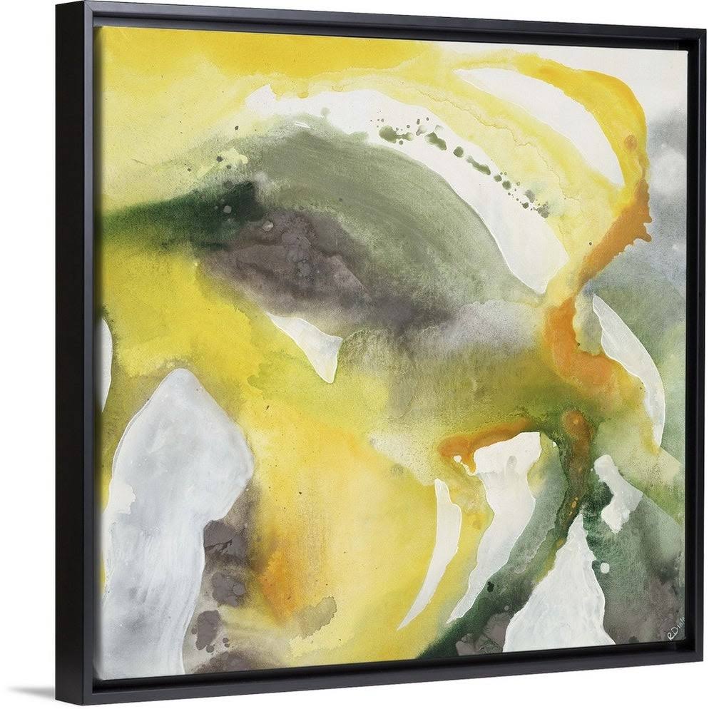 Black Float Frame Canvas Art - 16 x 16 V56913