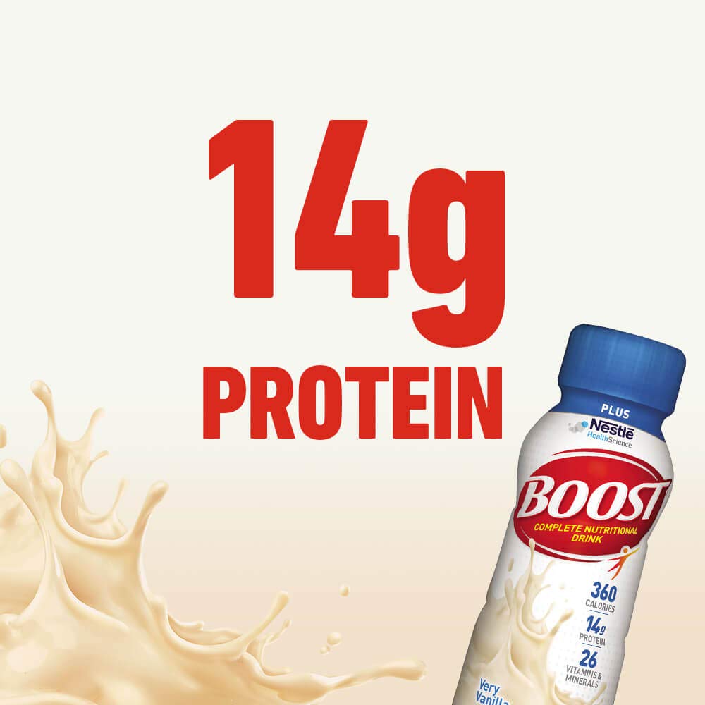 Very Vanilla 8 fl oz Bottle 12 Pack Nutritional Drink S98603