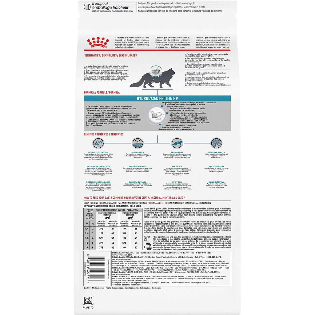 Hypoallergenic Hydrolized Protein Cat Dry Food N698635