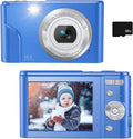 36MP Full HD 1080P Rechargeable Digital Camera with 32GB SD Card (Green) T5655