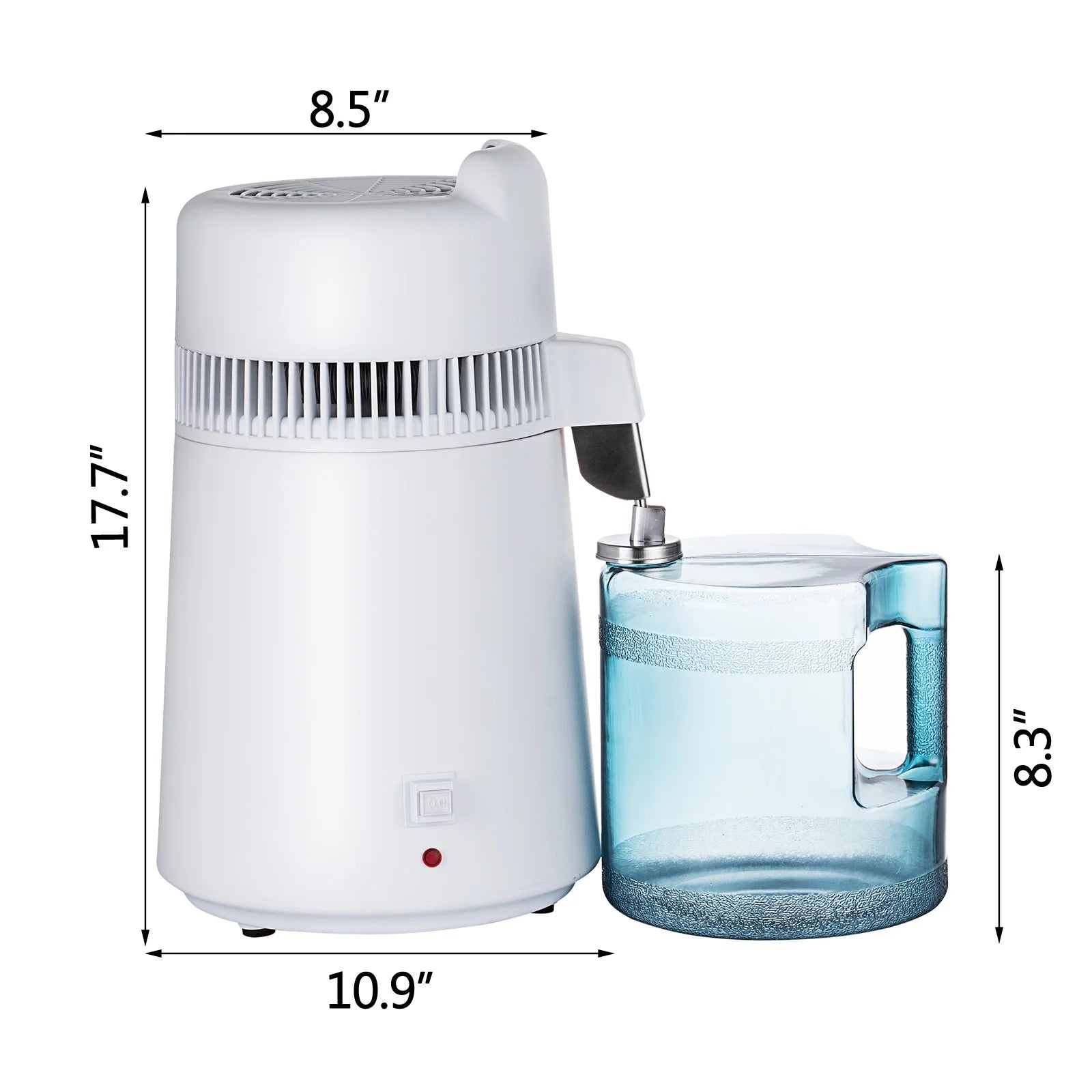 1.58 Gallon Stainless Steel Water Distiller H7974