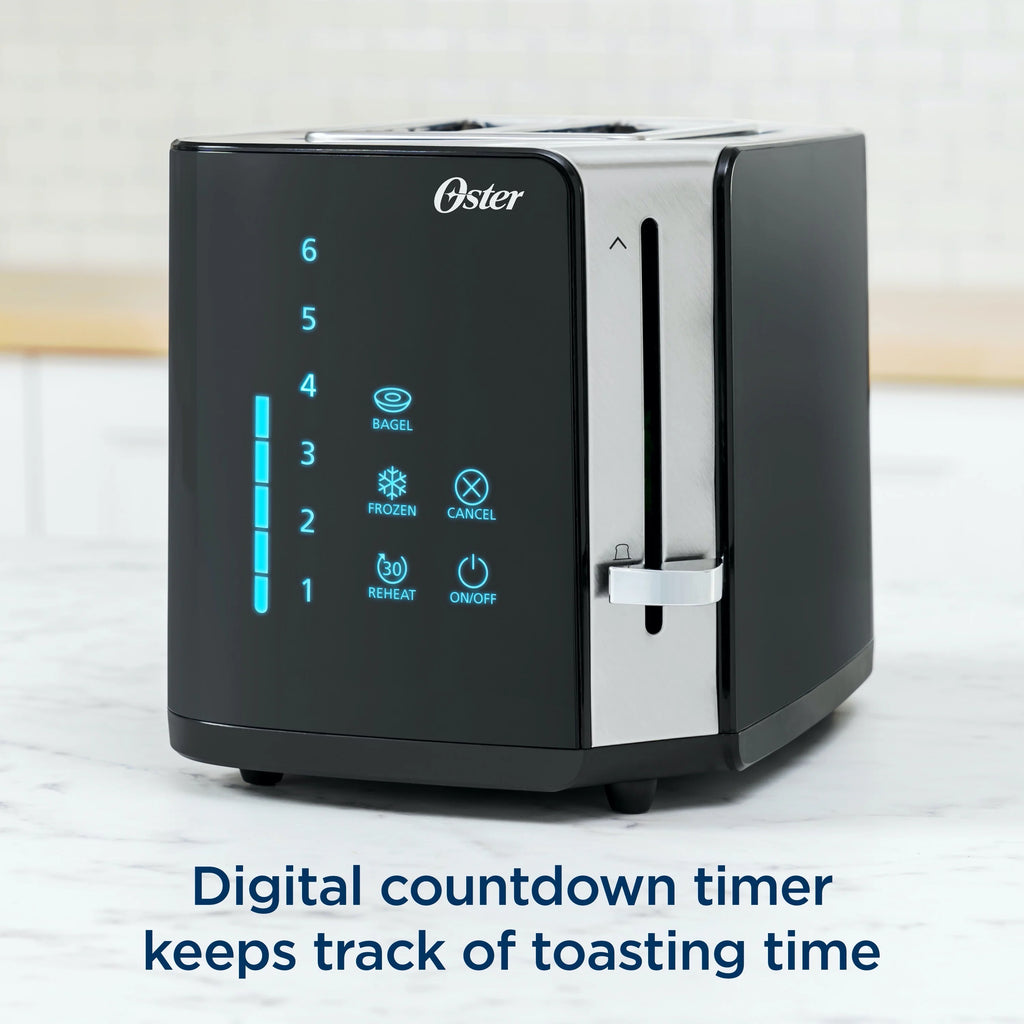 2-Slice Touchscreen Toaster, Stainless Steel X425481