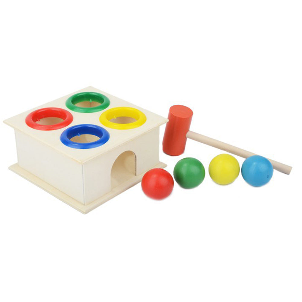 Wooden Hammer Balls Educational Toy Q92766