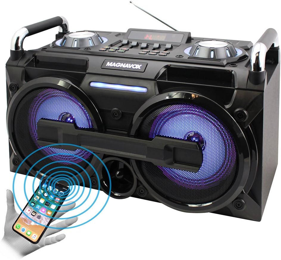 Portable Micro Music System with Bluetooth, FM Radio, USB, AUX, Micro SD Card Slot I8871
