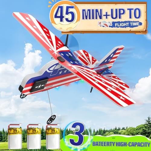 2.4GHZ Remote Control Airplane with Lights B67266