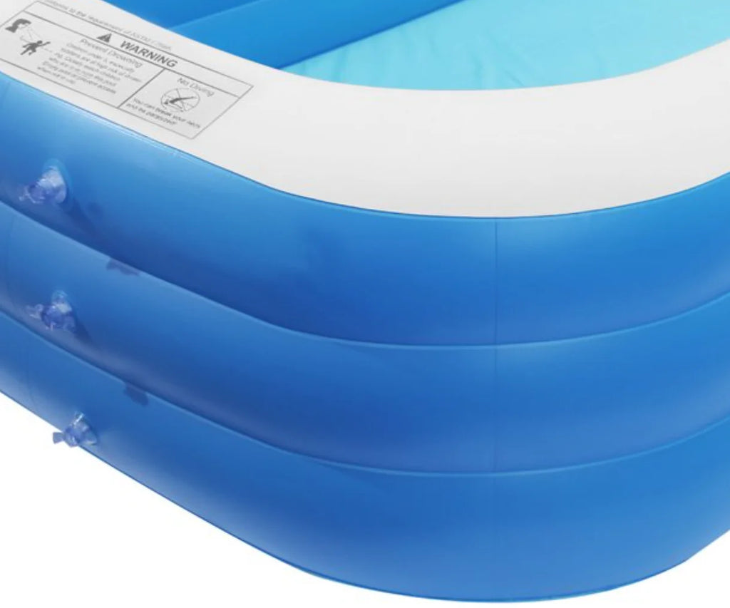 Inflatable Pool 10ft by 6ft by 2.5ft A4375