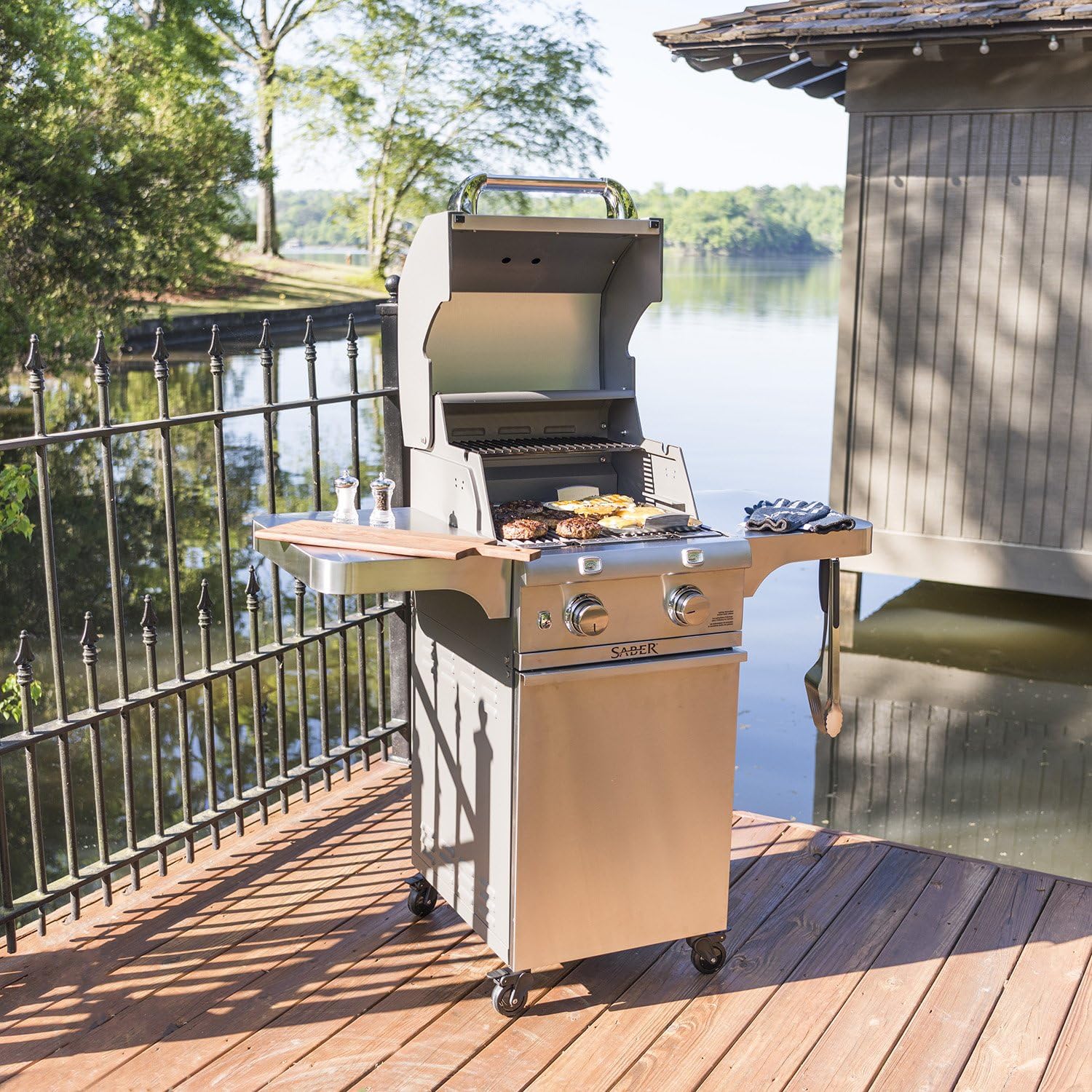 Stainless 2-Burner Grill G7505