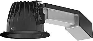 4 inch Round 12W 4000K 80 CRI Black Cone Black Ring C931804