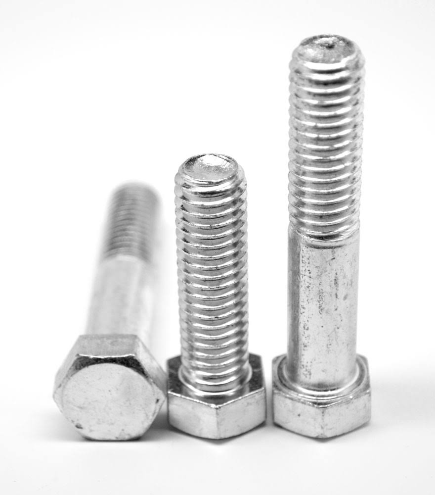 5/16x22-18 x 4 1/2x22 (PT) Coarse Thread Hex Cap Screw Stainless Steel 316 Pk 75 V289021