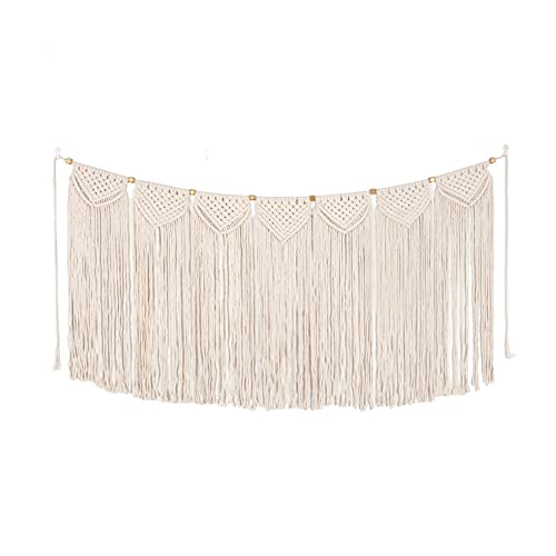 Macrame Curtains Valance Wall Hanging Treatments B422