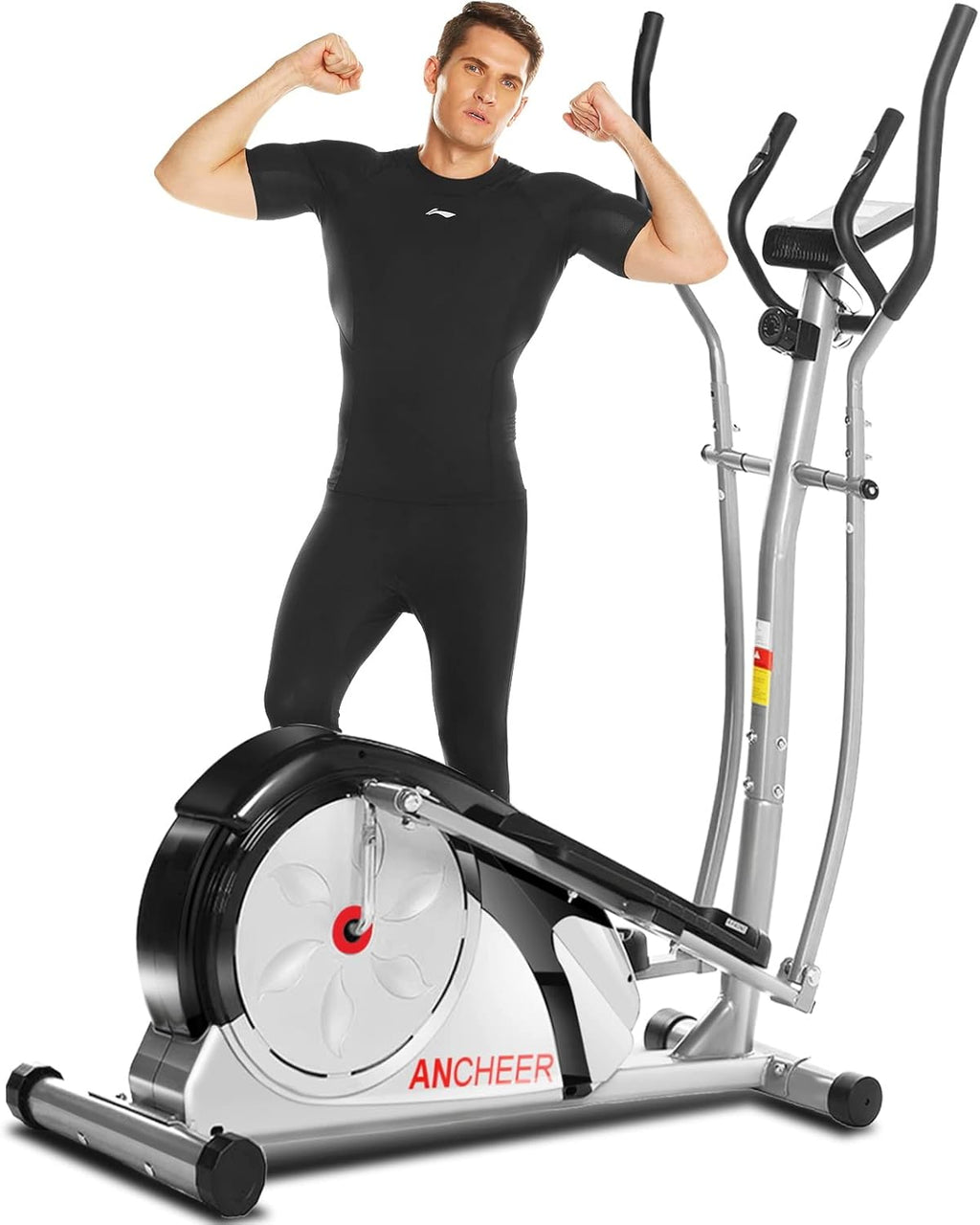 Elliptical Machine with Magnetic Resistance and LCD Monitor R19671
