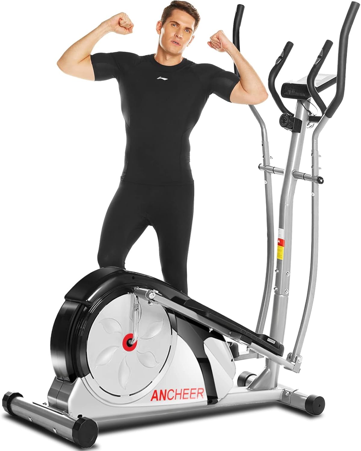 Elliptical Machine with Magnetic Resistance and LCD Monitor R19671