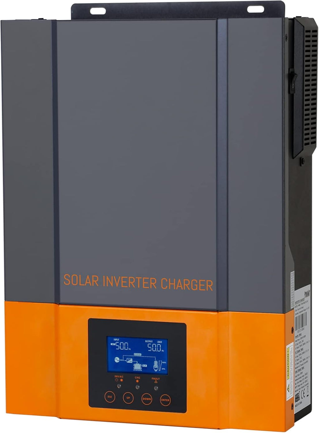 1500W Solar Inverter 12V to 230V Pure Sine Wave with 80A MPPT Controller W4776