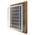 White 8-Bar Window Guard B520