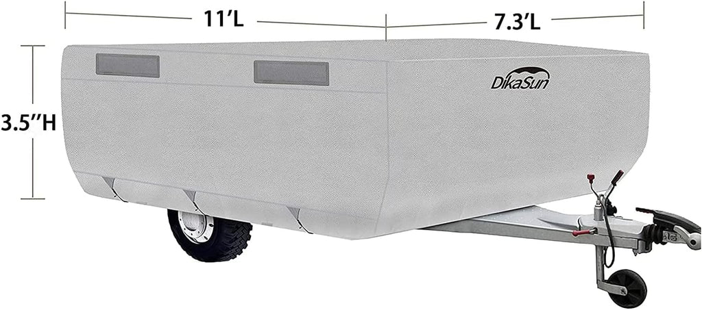 Pop Up Folding Camper Cover with Adhesive Repair Patches E69064