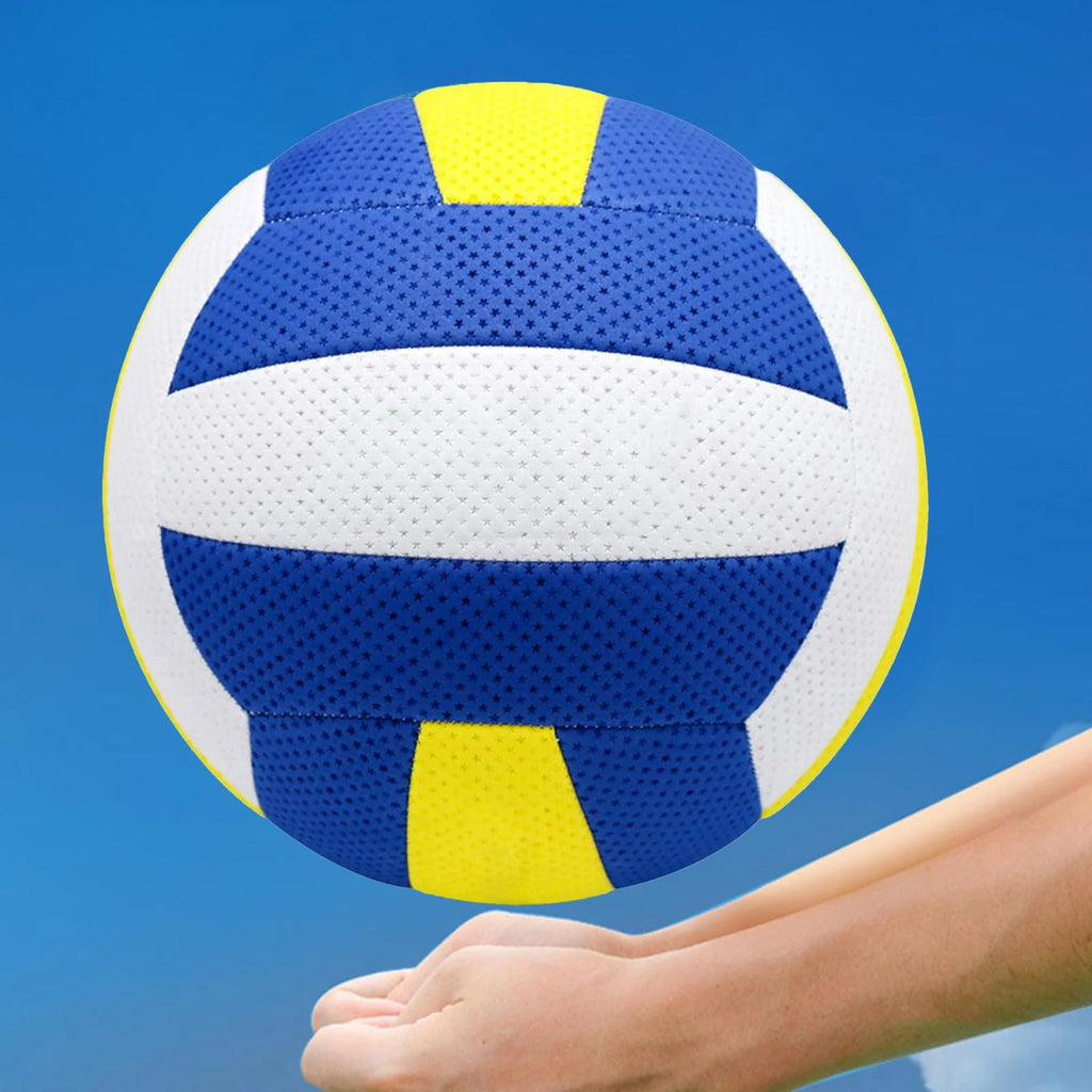 Blue White Yellow Volleyball F73649