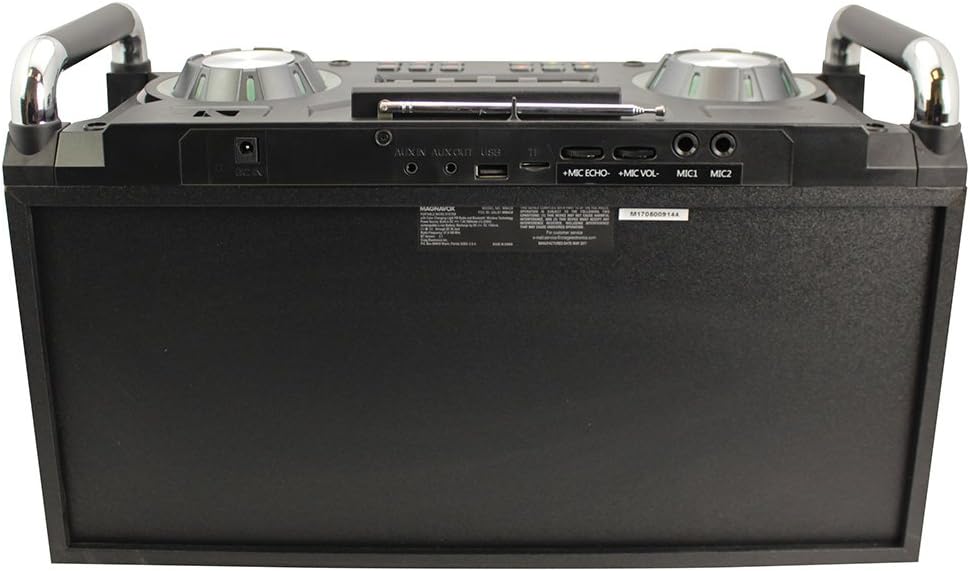 Portable Micro Music System with Bluetooth, FM Radio, USB, AUX, Micro SD Card Slot I8871
