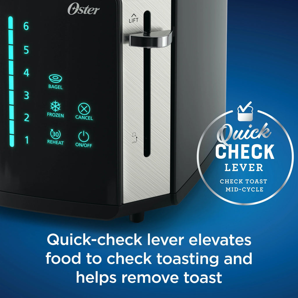 2-Slice Touchscreen Toaster, Stainless Steel X425481