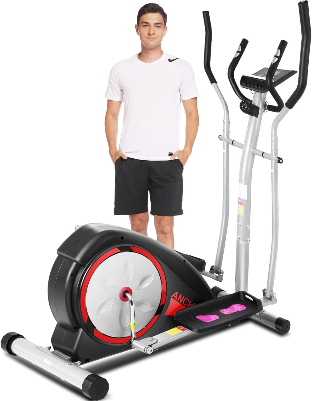 Elliptical Machine with Magnetic Resistance and LCD Monitor R19671