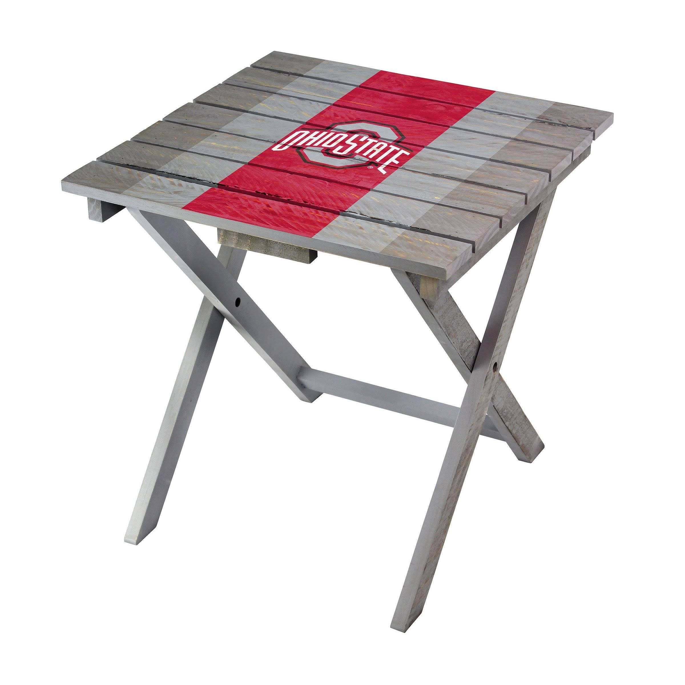 Gray Folding Adirondack Table L490
