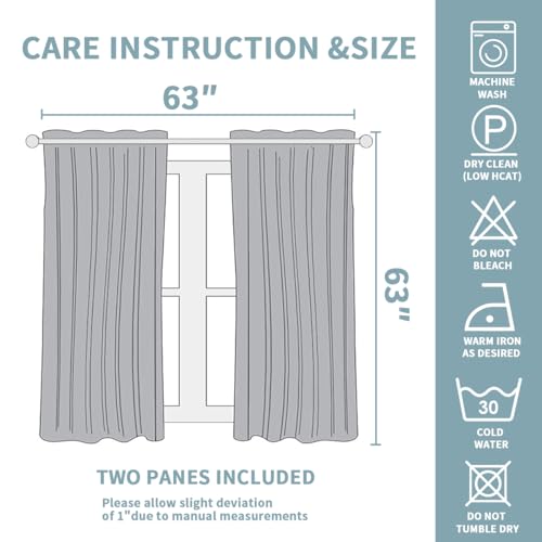 Tie Dye Blackout Curtains, 42 x 45 Inch O1221