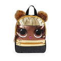 Gold Mini Backpack Purse 10 inch Q427586