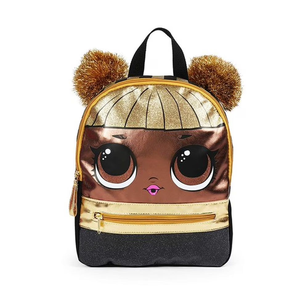 Gold Mini Backpack Purse 10 inch Q427586