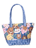 Dark Denim Quilted Print Tote N97929