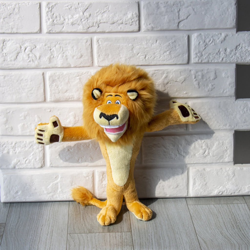 Jungle Animal Plush Toys Madagascar Lion/Baby Elephant/Duck Plush Toy V11724