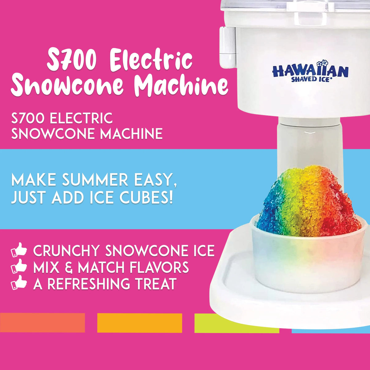 Electric Snow Cone Machine B595