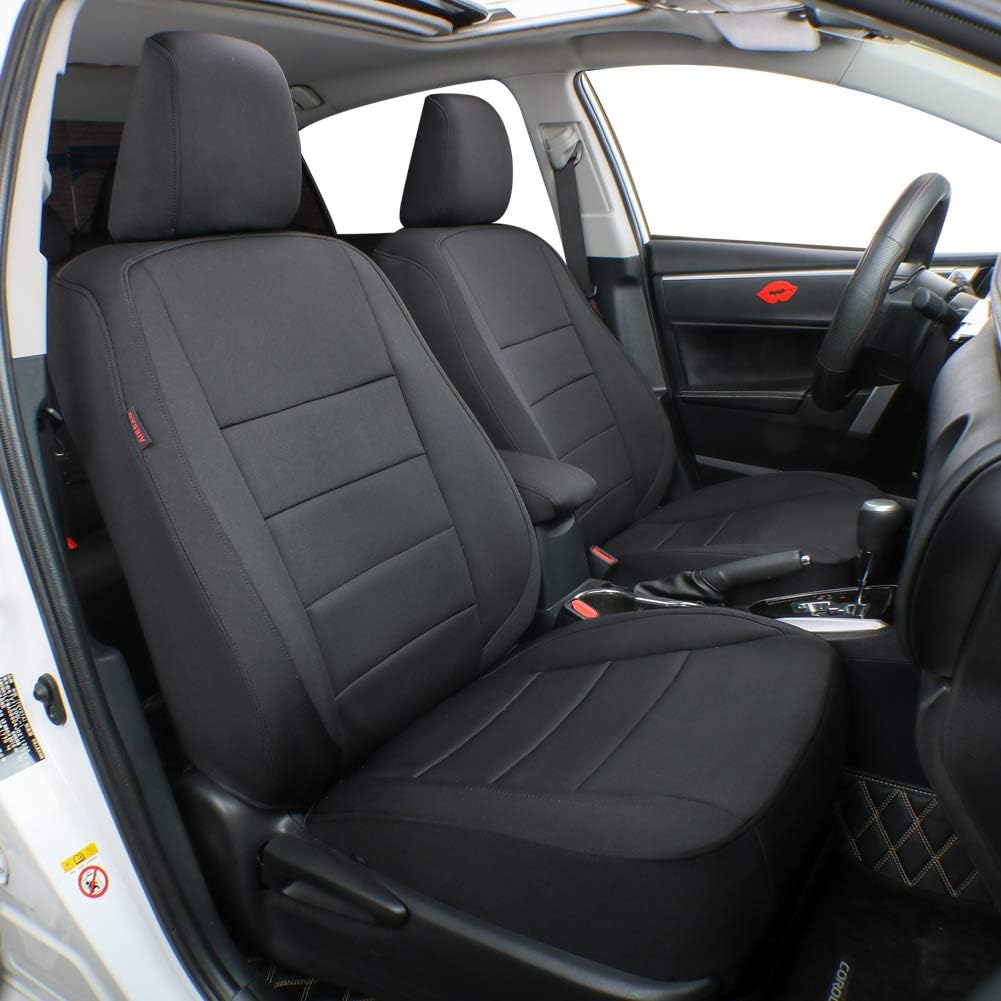 Beige Leatherette Car Seat Covers for Toyota Corolla Cross K1755