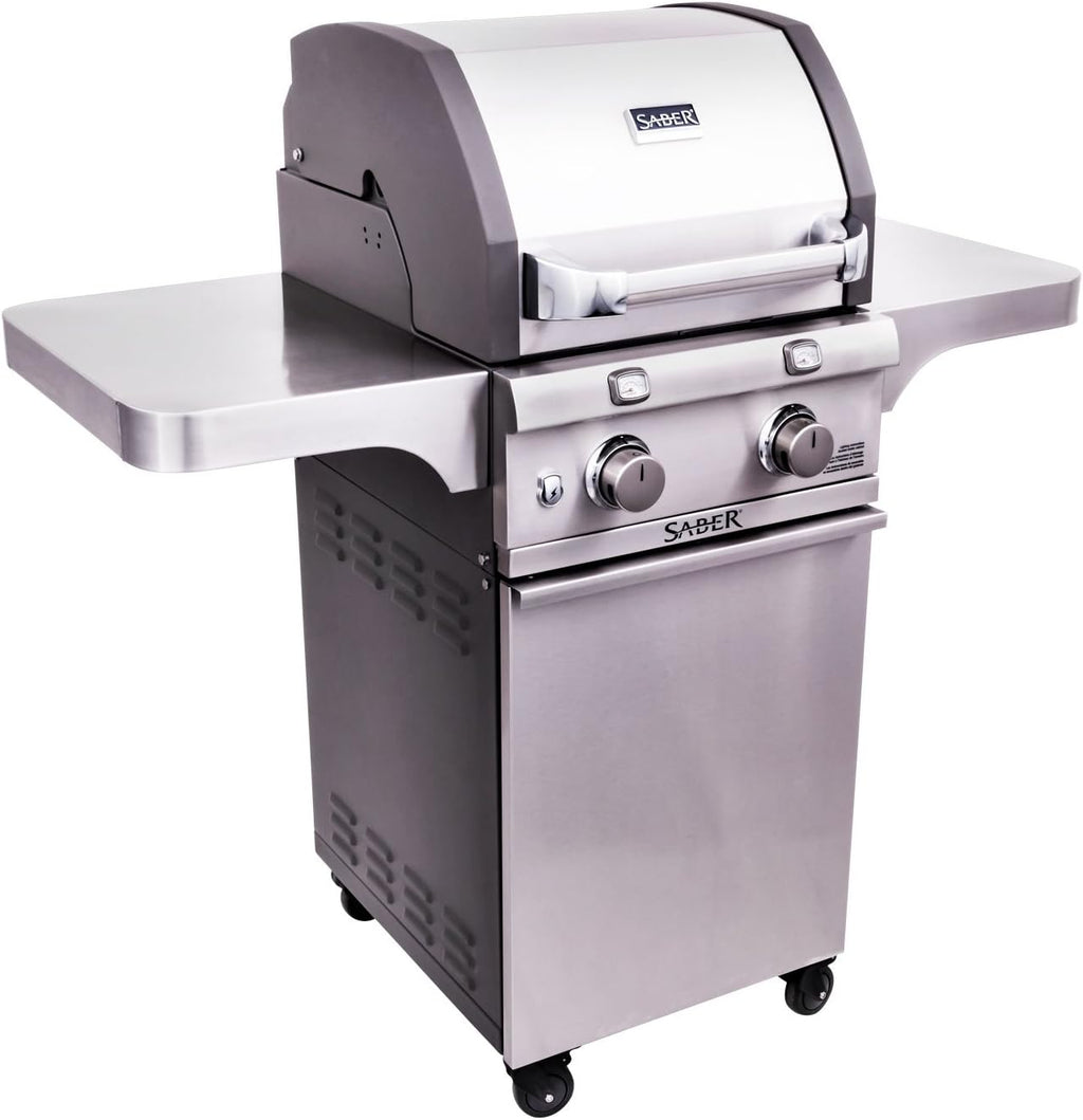 Stainless 2-Burner Grill G7505