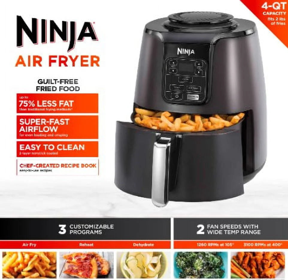 Black 4QT Air Fryer A925571