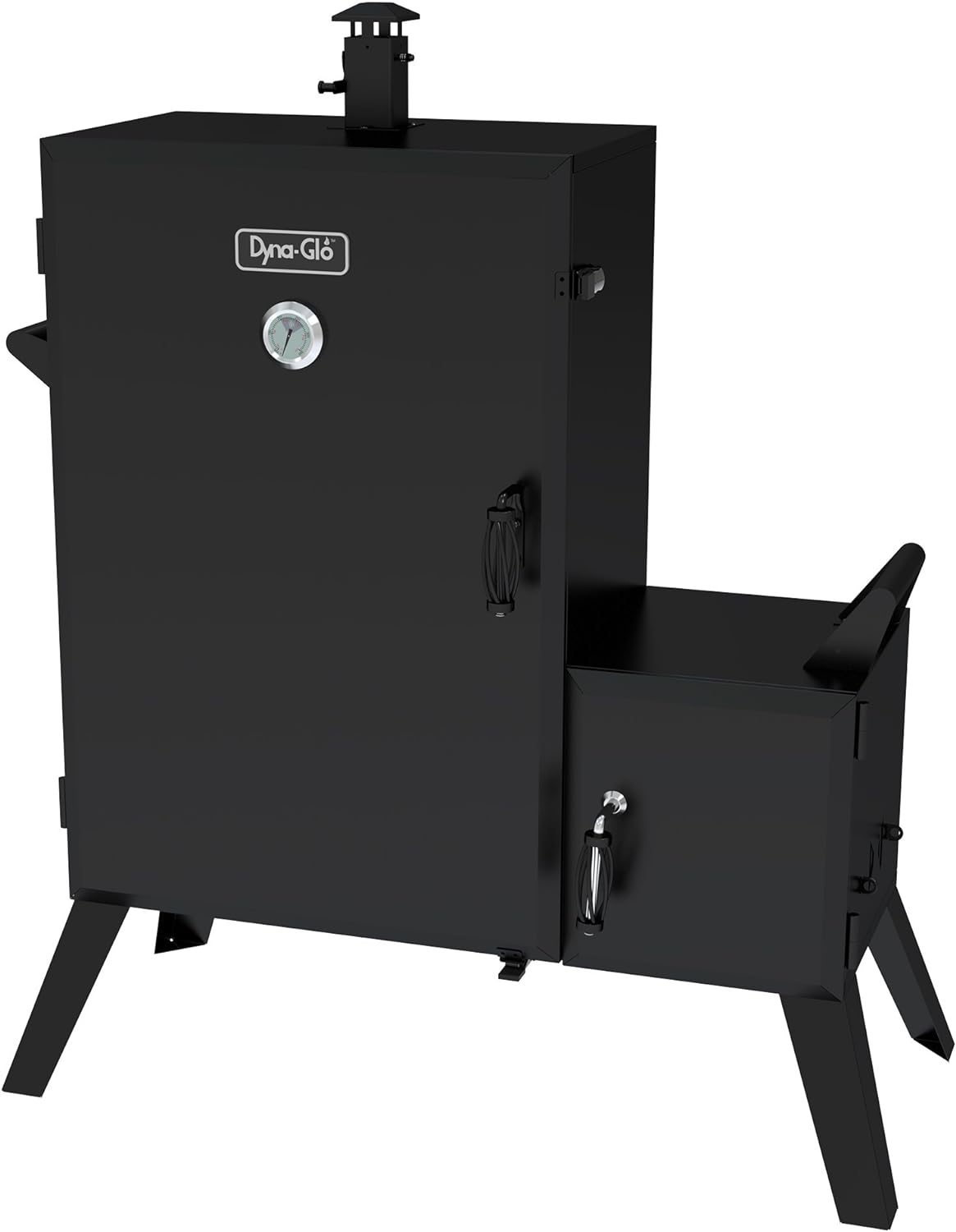 Wide Body Vertical Offset Charcoal Smoker T74837