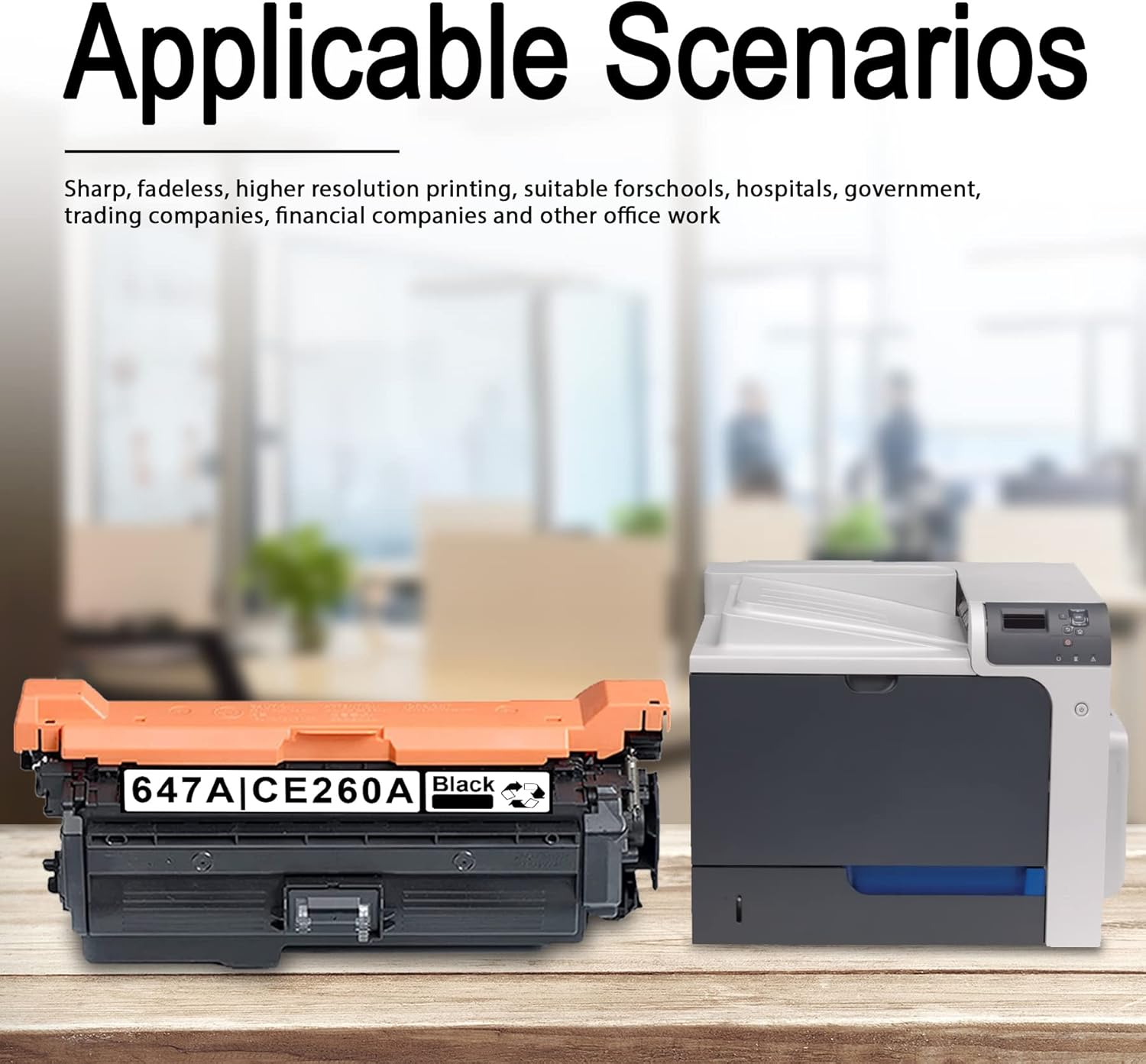 3 Pack Black Remanufactured Toner Cartridge C614