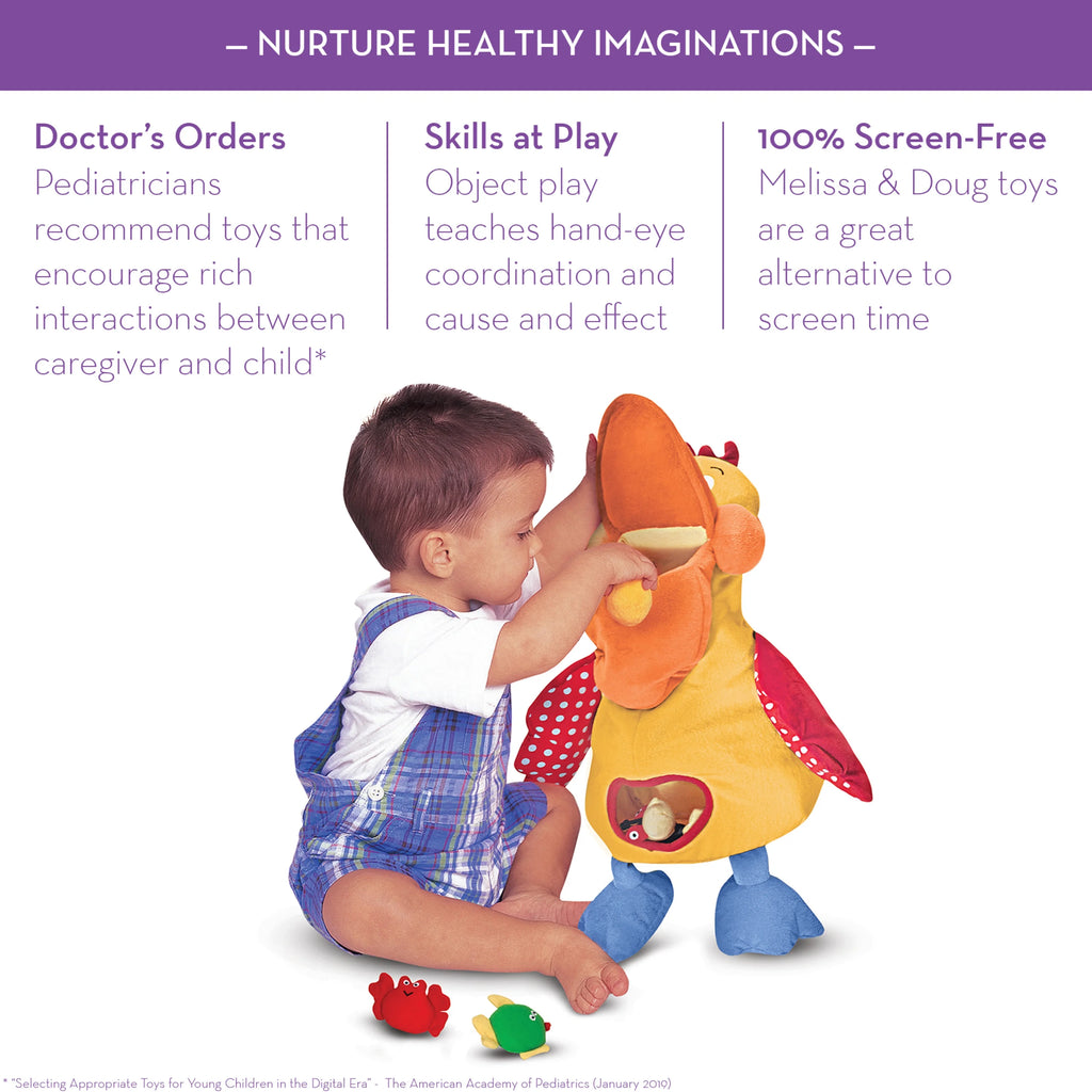 Hungry Pelican Soft Baby Educational Toy O32298