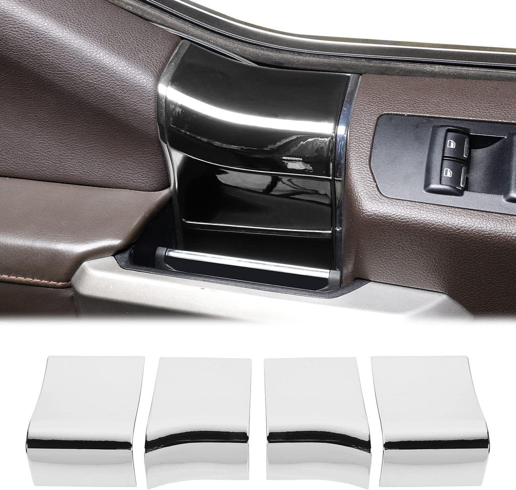 Wood Grain Inner Door Handles Top Cover for 2015-2020 Ford F150 K2123