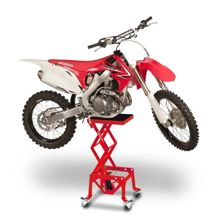 Red Hydraulic Scissor Lift Dolly H2970