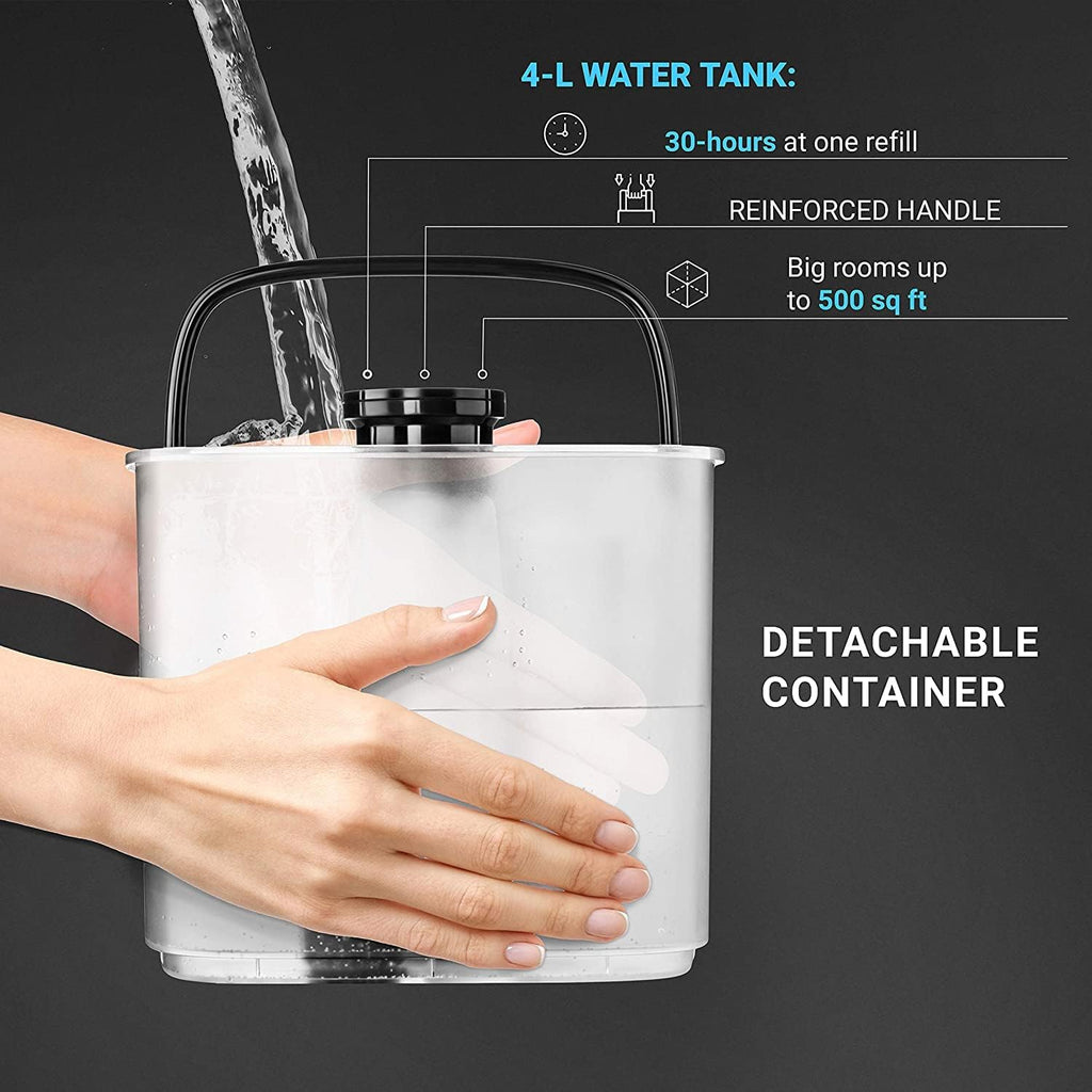 4L Top Fill Cool & Warm Air Ultrasonic Humidifier F3758