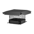Black Galvanized Steel Chimney Cap Bolt-on K29146
