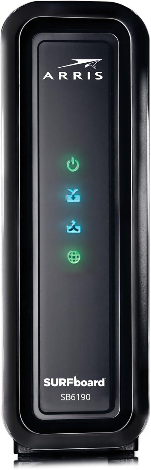 Cable Modem, Black, 800 Mbps S7655