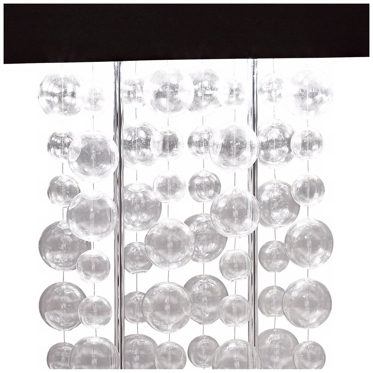 Clear Bubble Cascade Table Lamp R9058