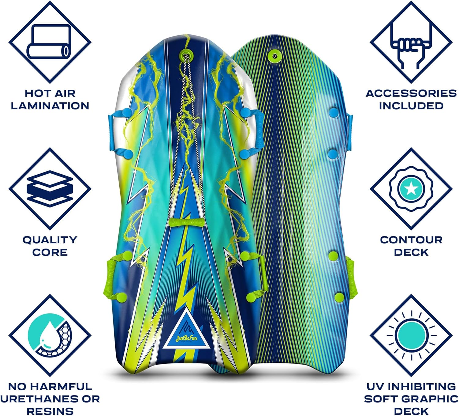 Winter Foam Snow Sled 2-Pack Z866