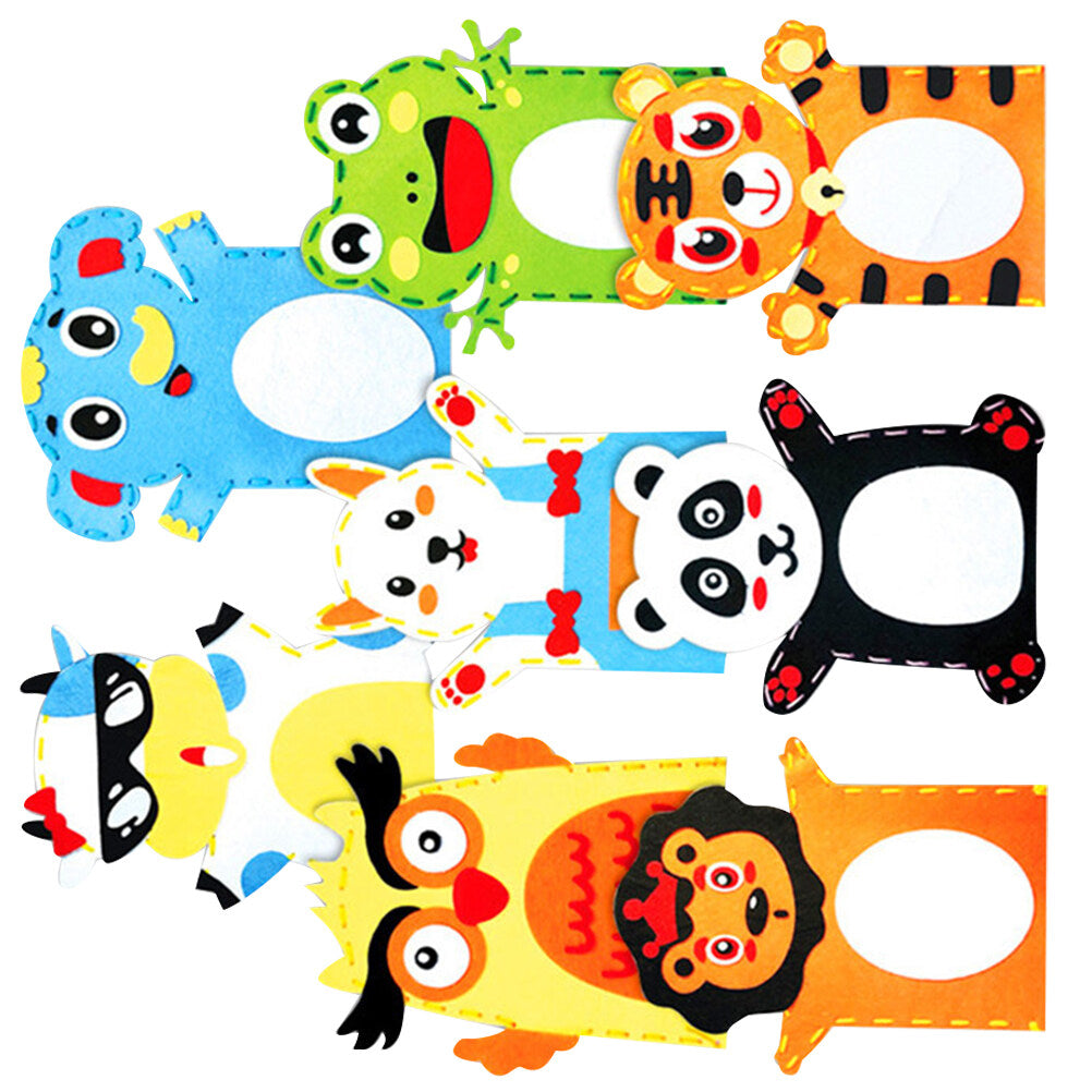 8PCS DIY Doll Making Kit Fabric Weaving Educational Toys E310