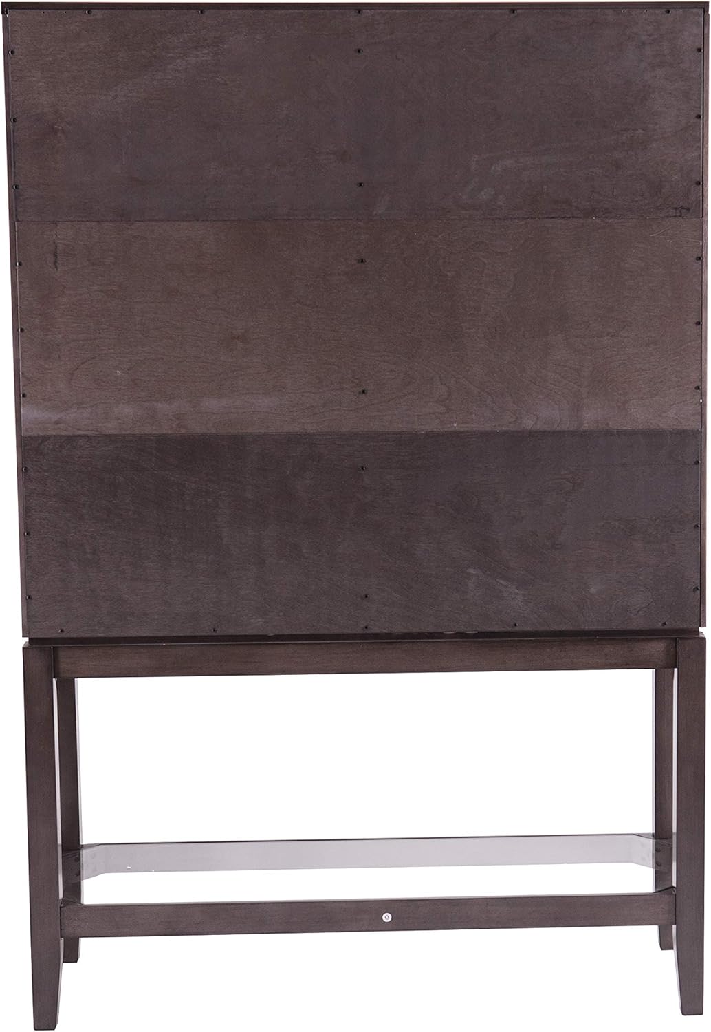 Gray Storage Hutch Bar Cabinet V940190