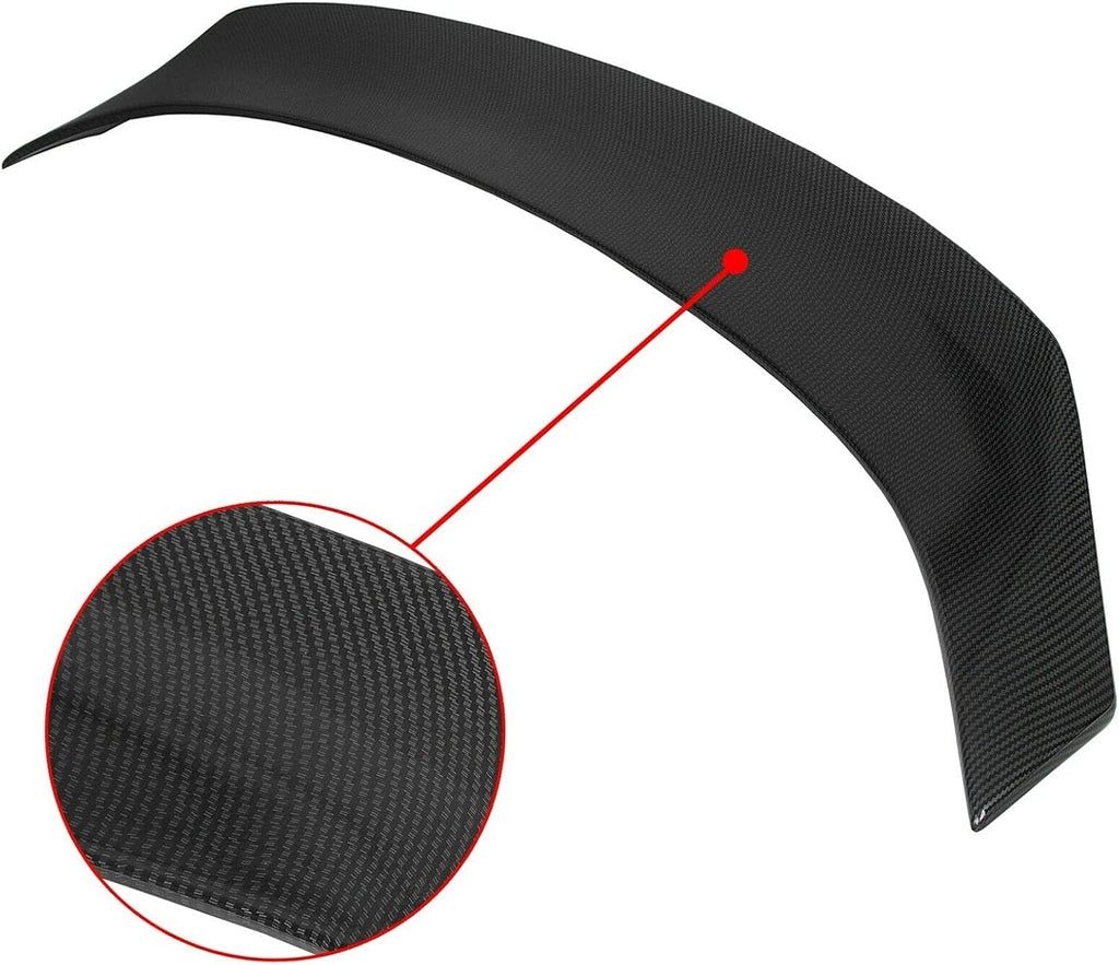 Carbon Fiber Style Trunk Spoiler Wing ABS A492911