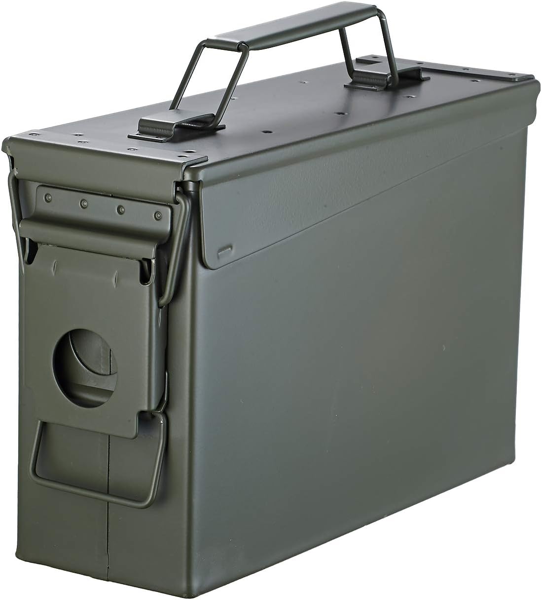 Metal Ammo Case Can – Solid Steel Box F824843