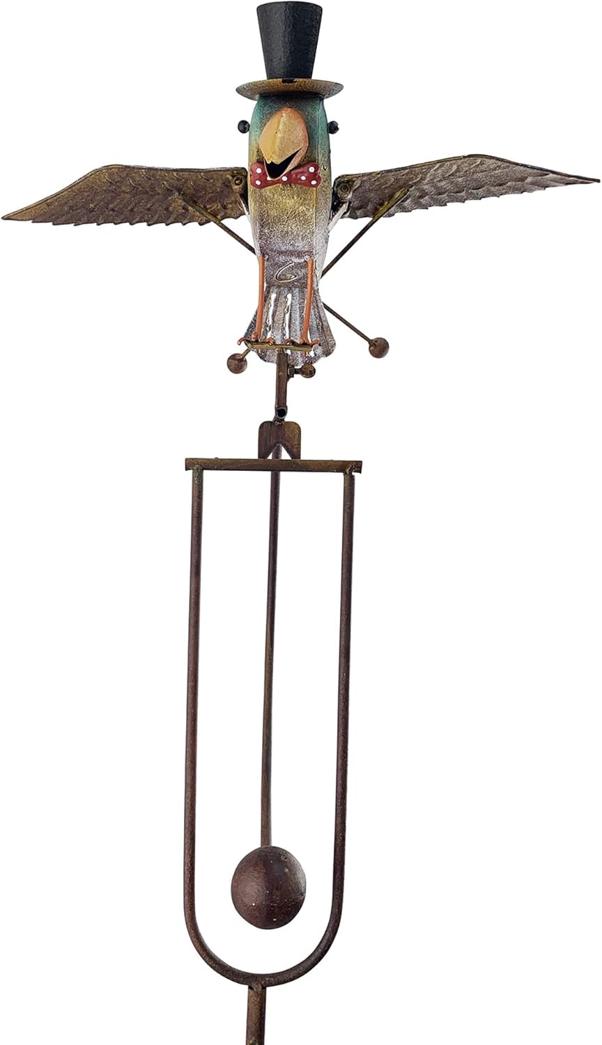 Flying Bluebird in Hat Garden Rocker, Medium, Pack of 2 M960
