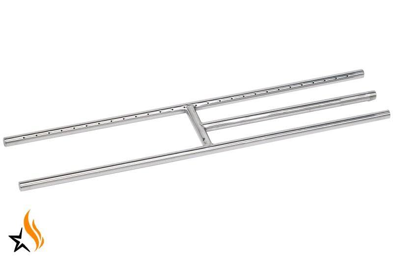 Rectangular Stainless Steel Drop in Firepit Pan with Spark Ignition Kit T758816