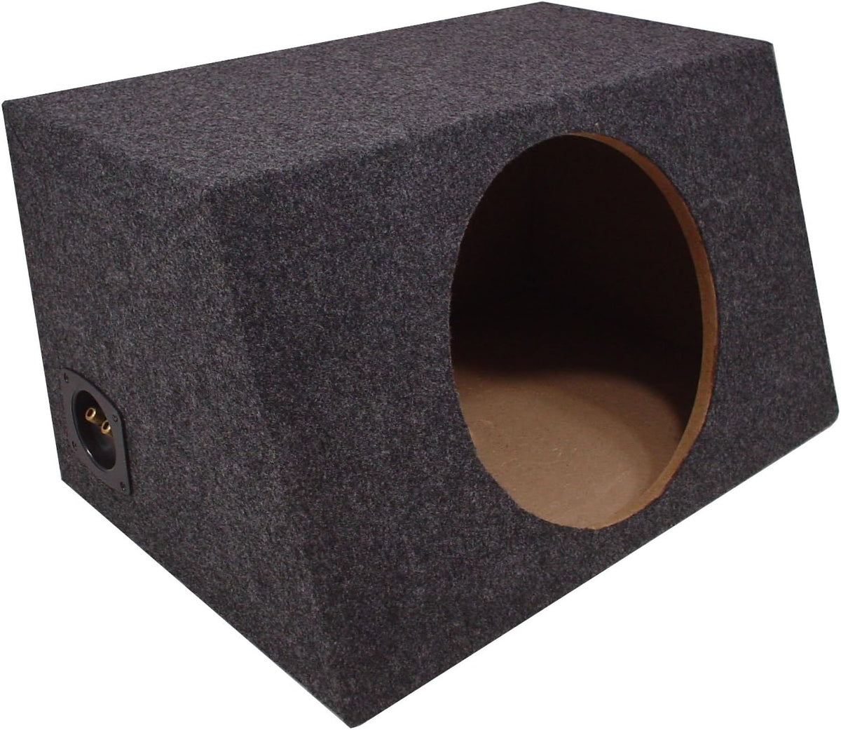 1 x 15-Inch Deep Angle Round Sub Box B658